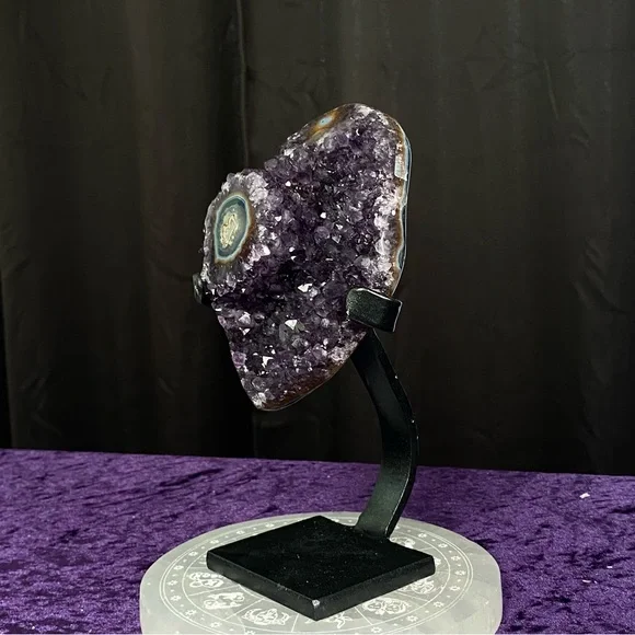 Amethyst Flower Stalactite Eyes 🪻👁️🪻